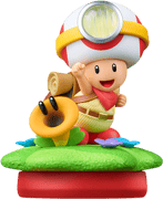 Captain Toad & Talking Flower amiibo Figure