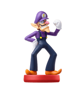 Waluigi amiibo Figure