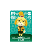 Isabelle (Aut) amiibo Card