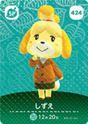 Isabelle (Sweater) amiibo Card