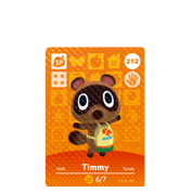 Timmy amiibo Card