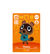 Timmy amiibo Card
