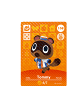 Tommy amiibo Card
