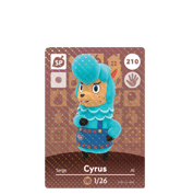 Cyrus amiibo Card