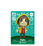 Digby amiibo Card