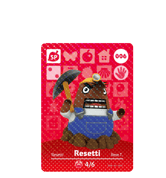 Resetti amiibo Card