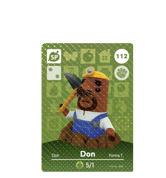 Don Resetti amiibo Card