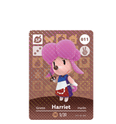 Harriet amiibo Card