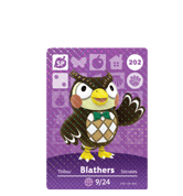 Blathers amiibo Card