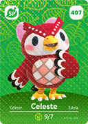 Celeste amiibo Card