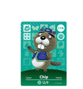 Chip amiibo Card