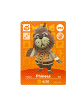 Phineas amiibo Card