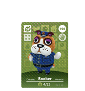Booker amiibo Card