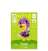 Phyllis amiibo Card