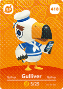 Gulliver amiibo Card