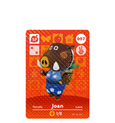 Joan amiibo Card