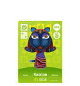 Katrina amiibo Card