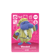 Wendell amiibo Card