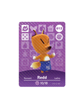 Redd amiibo Card
