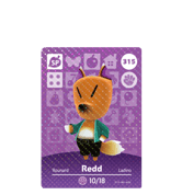 Redd amiibo Card