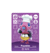 Franklin amiibo Card