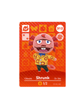 Shrunk amiibo Card