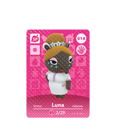 Luna amiibo Card
