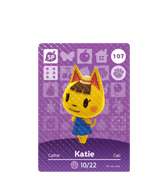 Katie amiibo Card