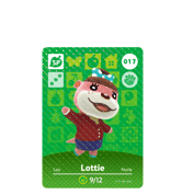 Lottie amiibo Card