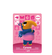 Cyrano amiibo Card