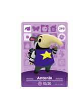 Antonio amiibo Card