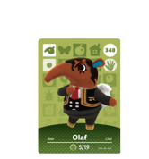Olaf amiibo Card