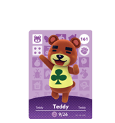 Teddy amiibo Card