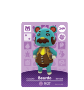 Beardo amiibo Card