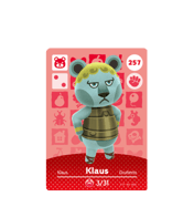 Klaus amiibo Card