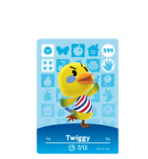 Twiggy amiibo Card