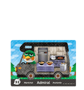 Admiral amiibo Card