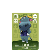 T-Bone amiibo Card