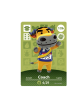 Coach amiibo Card