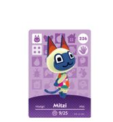 Mitzi amiibo Card