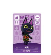 Kiki amiibo Card