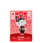 Punchy amiibo Card