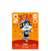 Moe amiibo Card