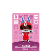 Kid Cat amiibo Card