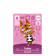 Tabby amiibo Card