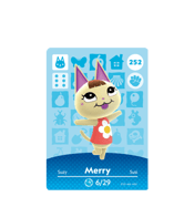 Merry amiibo Card