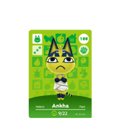 Ankha amiibo Card
