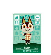Rudy amiibo Card