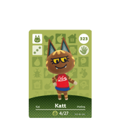 Katt amiibo Card