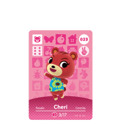 Cheri amiibo Card